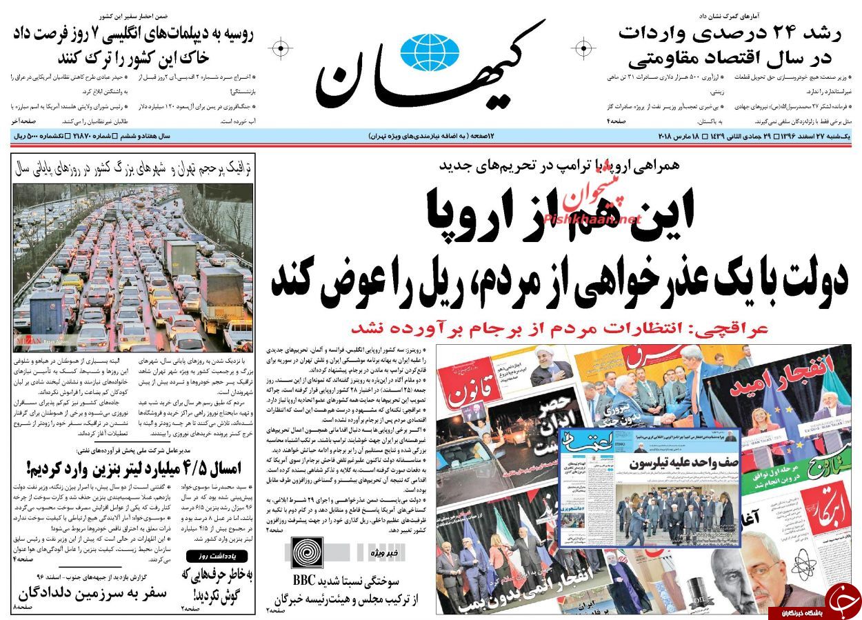 روزنامه ها