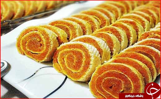 حلوای هویج و گردو