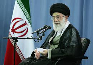 دیدار نوروزی زائران و مجاوران حضرت رضا (ع) با رهبر معظم انقلاب