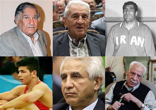 قهرمانان و کشتی گیرانی که در سال 96 از میان ما رفتند