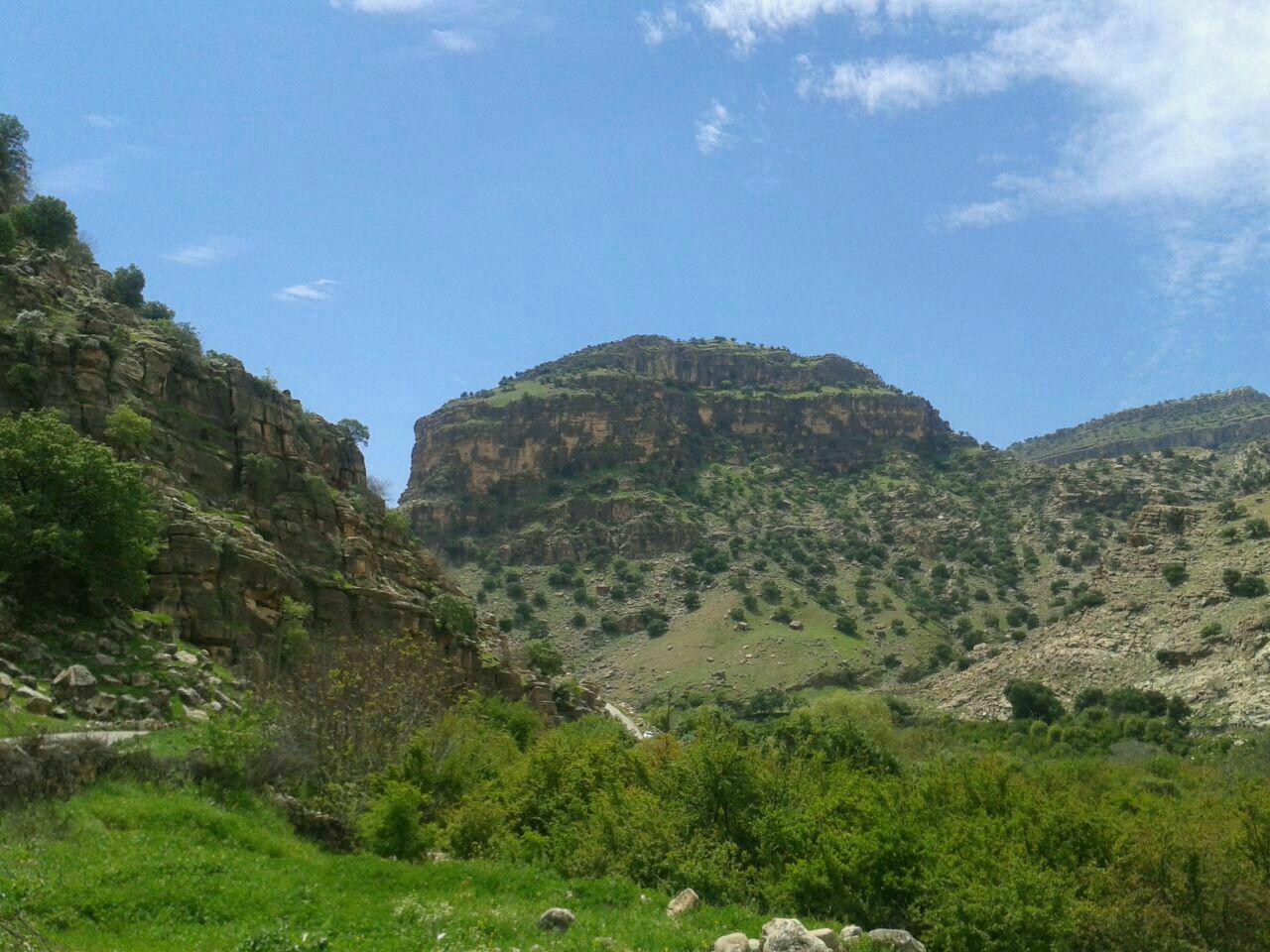 طبیعت زیبای منطقه گردشگری منگره در اندیمشک