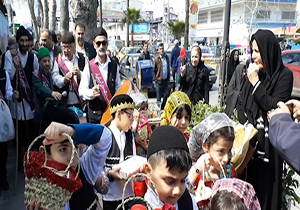 نوروزخوانی به مناسبت فصل زیبای بهار در نور + فیلم