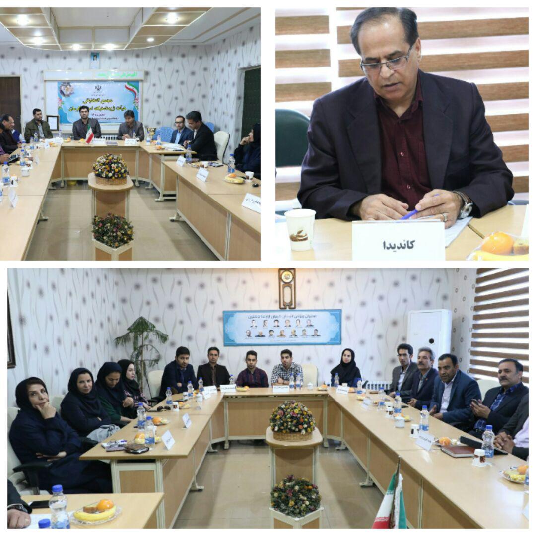 گنجعلیخانی رییس هیئت ژیمناستیک کرمان باقی ماند