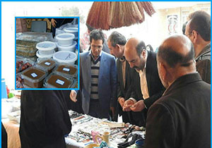 گشایش نمایشگاه نوروزی صنایع دستی، سوغات وهدایا در شهرستان درگز