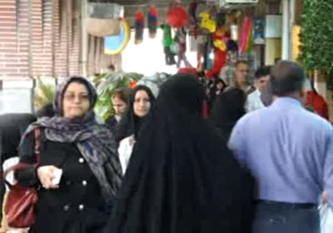 حال و هوای خرید عید در بازار اهواز +فیلم
