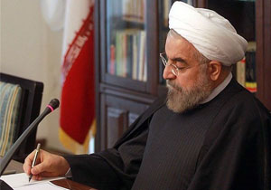 پیام تبریک روحانی به پوتین در پی پیروزی در انتخابات روسیه