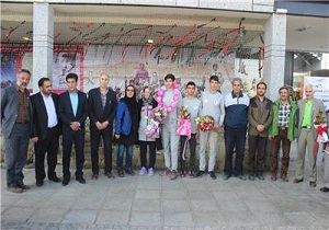 استقبال از افتخارآفرینان دو و میدانی استان در بازگشت از آسیا