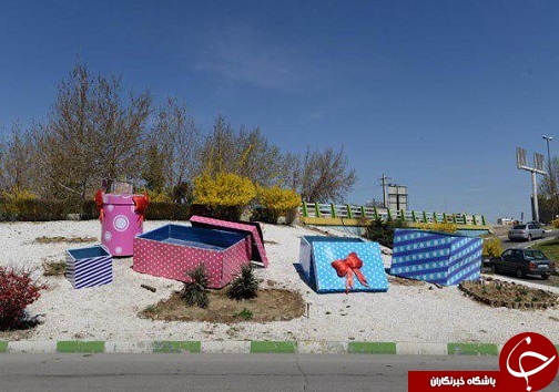 حال وهوای نوروزی شهرستان ارومیه+تصاویر
