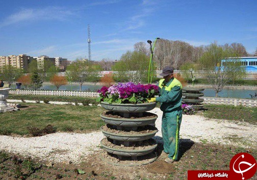 حال وهوای نوروزی شهرستان ارومیه+تصاویر