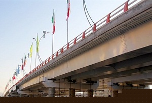 افتتاح پل تقاطع غیر همسطح میدان ورزش اراک