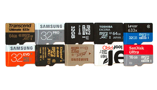 لیست قیمت انواع کارت حافظه microSD