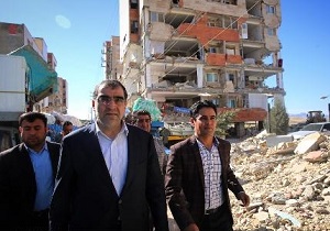 عیدی وزیر بهداشت به دانشجویان زلزله&zwnj;زده کرمانشاه