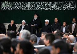 عزاداری فاطمیون در سالروز شهادت حضرت فاطمه زهرا(س) + فیلم
