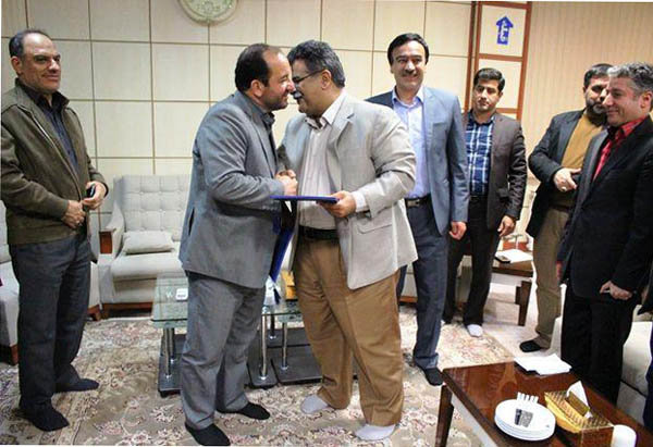 فرماندهی انتظامی و شهرداری کرمانشاه  توافق نامه امضا کردند