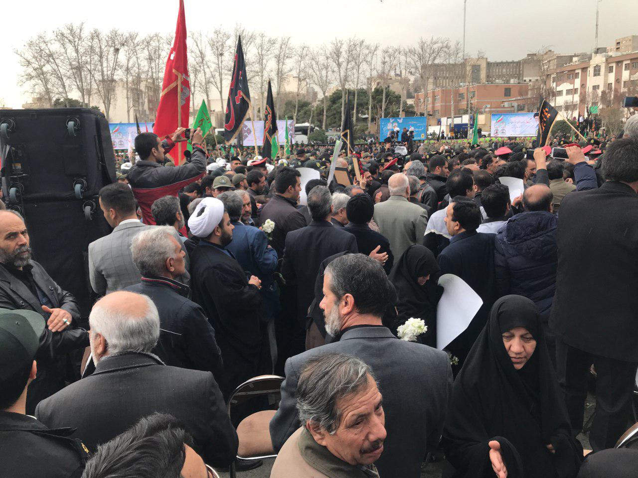 برگزاری مراسم تشییع پیکر 3 شهید ناجا حمله دراویش داعشی