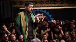 مداحی اسم تو می بارد از نفس باران با نوای سید مجید بنی فاطمه +فیلم