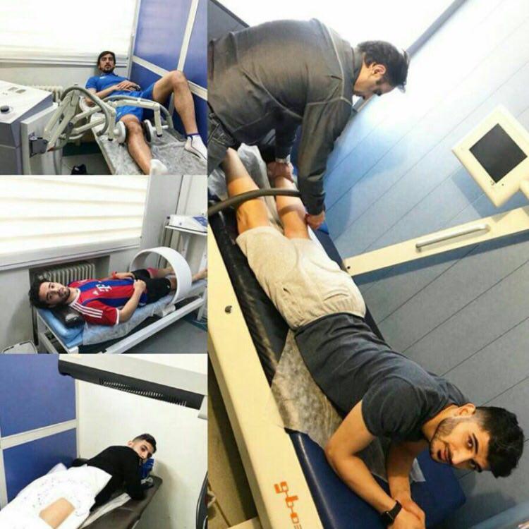 کاروان مصدومان در کلینیک باشگاه استقلال