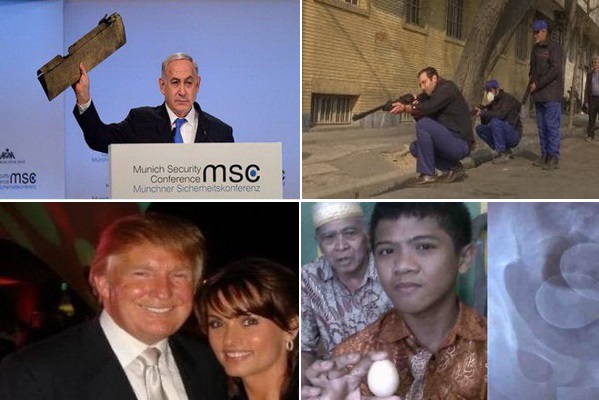 از نمایش ضدایرانی جدید نتانیاهو در مونیخ تا سوژه شدن موش&zwnj;های تهران در یورونیوز و پسر تخم&zwnj;گذار اندونزیایی+تصاویر