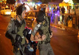 سرکوب تظاهرات فلسطینیان در کرانه باختری + فیلم