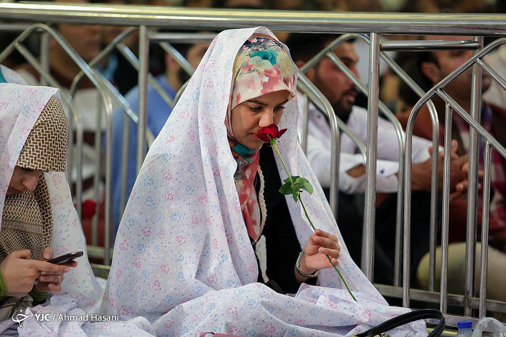 &nbsp;جشن ازدواج دانشجویی همسفر تا بهشت در حرم امام رضا (ع)