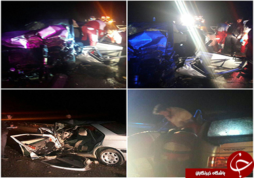 تصادف مرگبار در محور اسفراین _سبزوار