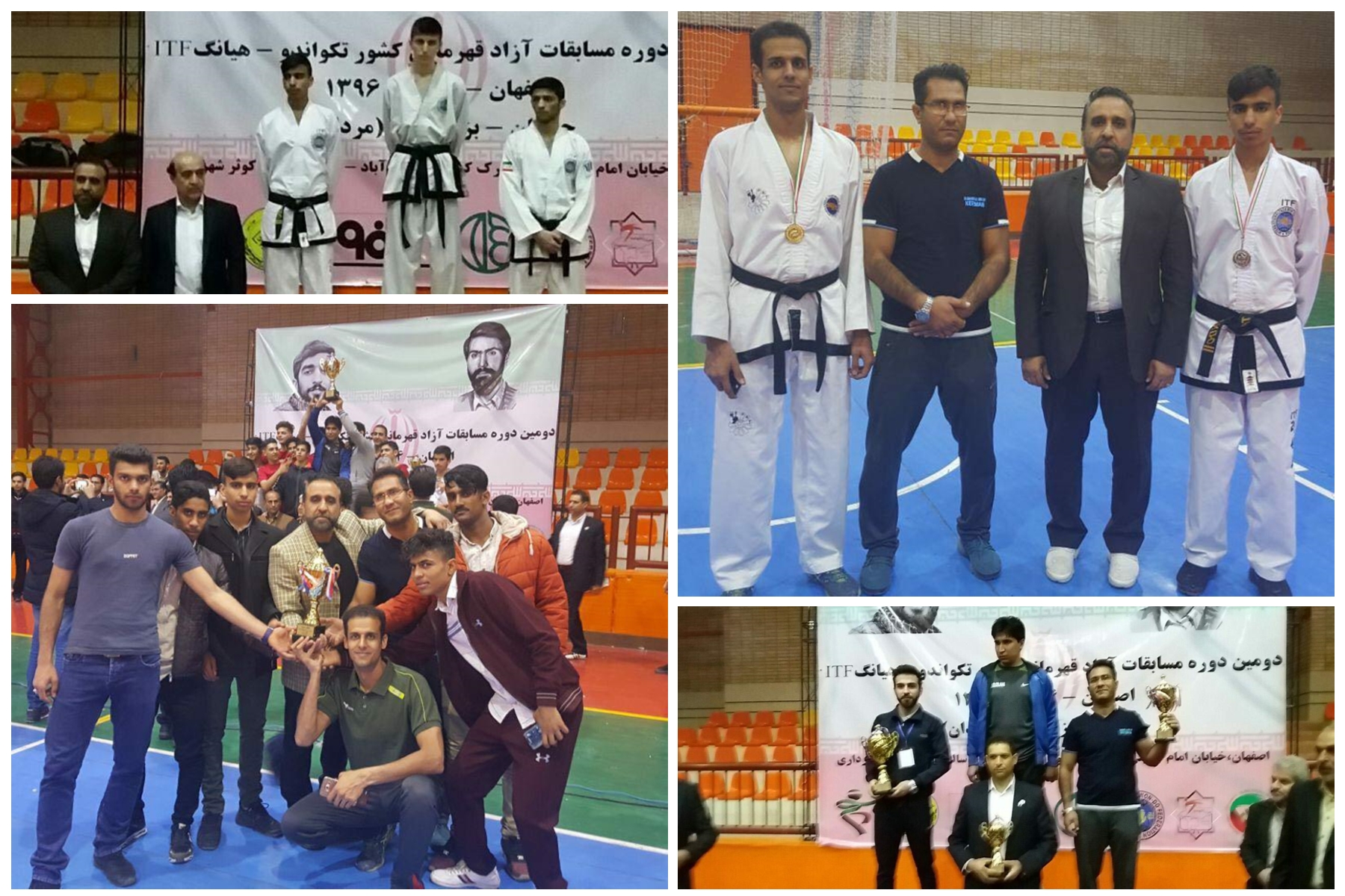 درخشش تکواندو کاران کرمانی در مسابقات  قهرمانی کشور هیانگ  ITF