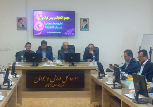 مجمع انتخابات هیئت ووشوی چهارمحال و بختیاری