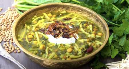 طرز تهیه آش مخصوص سرماخوردگی و آنفلوآنزا