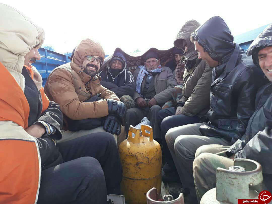 بازگشایی جاده برفی در &laquo;کلم&raquo; + تصاویر