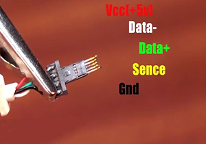 آموزش ساخت تبدیل OTG به USB + فیلم