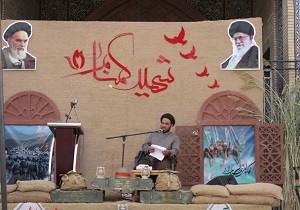 برگزاری مراسم یادواره شهدای گمنام در مسجد فاطمه زهرا(س)