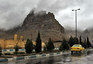 بارش ۷ میلیمتری در شهر اصفهان