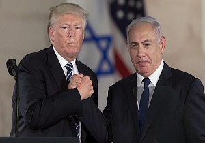 دعوت نتانیاهو از ترامپ برای شرکت در مراسم افتتاحیه سفارت آمریکا در قدس