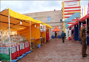 برپایی نمایشگاه بهاره در میاندوآب