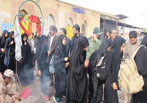 اعزام دانش آموزان دختر به اردوی راهیان نور