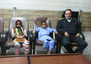 بازگشت دو کودک ربوده شده پس از دوماه از کشور افغانستان