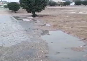 کمبود روکش آسفالت بلوار در اهواز + فیلم