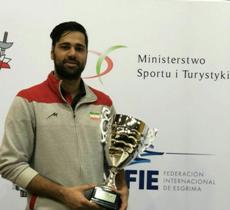 نائب قهرمانی تیم ملی شمشیربازی ایران با حضور ورزشکار گیلانی