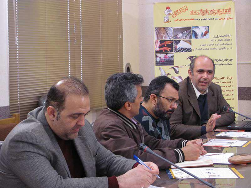 برگزاری کارگاه آموزشی آنفلوآنزای فوق حاد پرندگان در مشهد