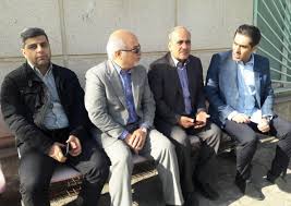 حضور سرپرست باشگاه پرسپولیس در ورزشگاه شهید کاظمی
