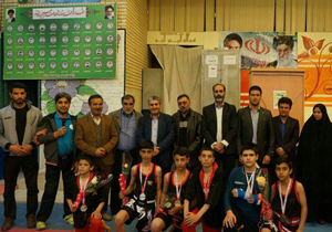 تجلیل از مدال آوران رقابت‌های او اسپرت در فرادنبه