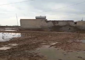 فیلمی از وضعیت ناخوشایند معابر در روستای علیه‌یک