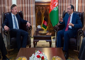تاکید مقامات افغانستان و آلمان بر حمایت از روند صلح در افغانستان