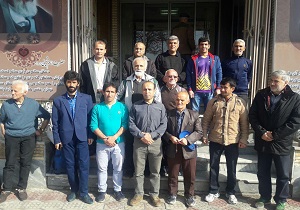 تیم دو و میدانی پیشکسوتان قزوین در رقابت‌های قهرمانی کشور