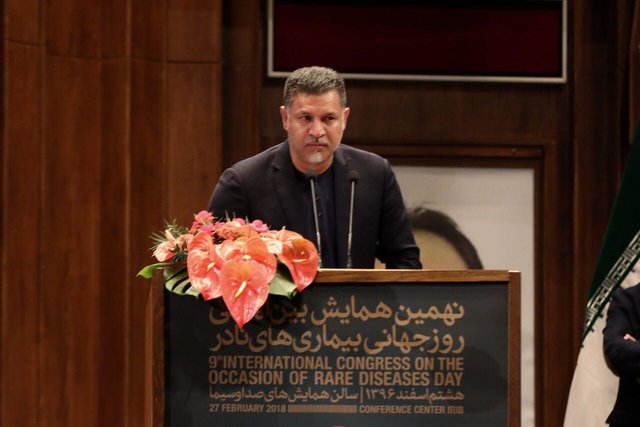 دایی سفیر بیماری های نادر شد