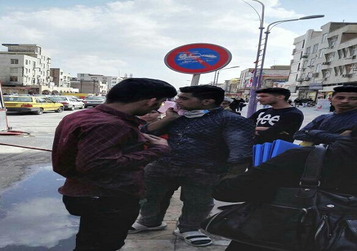 محاصره پاساژ بهار اهواز در میان شعله های آتش/ آتش مهار شد
