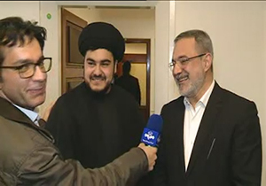 رونمایی از پسر وزیر آموزش و پرورش در حاشیه یک همایش + فیلم