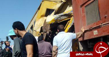 برخورد دو قطار مسافربری در استان البحیره مصر