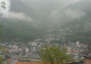 احتمال بارش پراکنده باران در مازندران