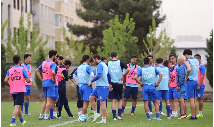 برنامه تمرين امروز استقلال مشخص شد